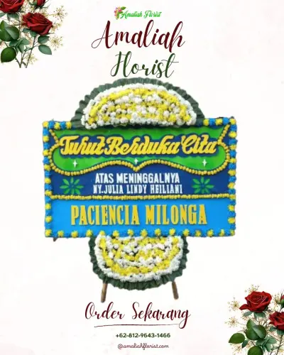 Papan Bunga Duka coblong