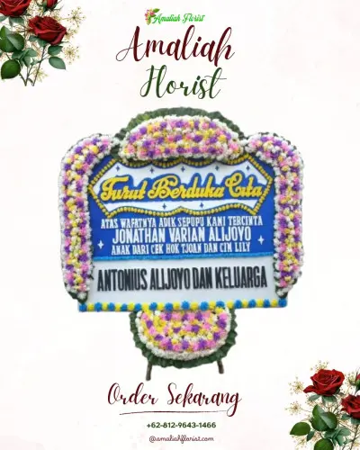 Papan Bunga Duka coblong